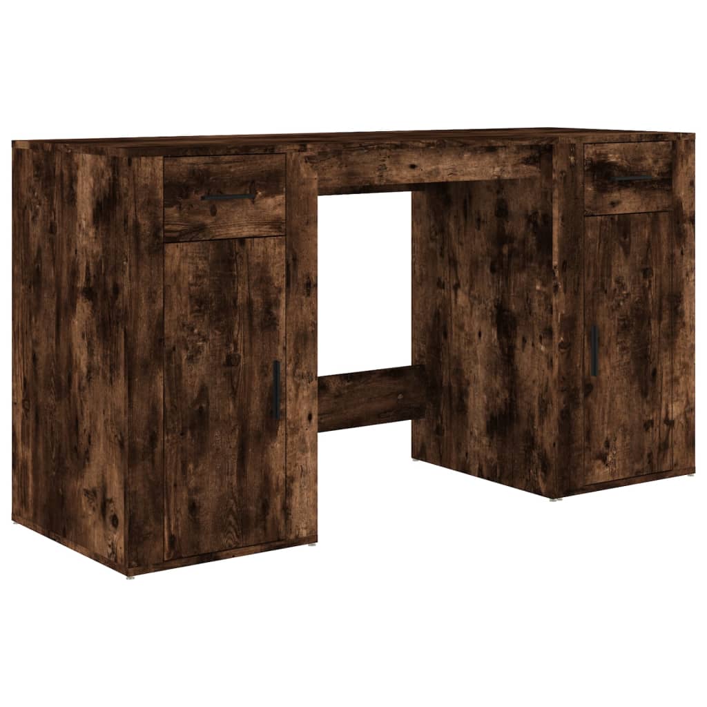 Scrivania Con Armadietto In Legno Multistrato