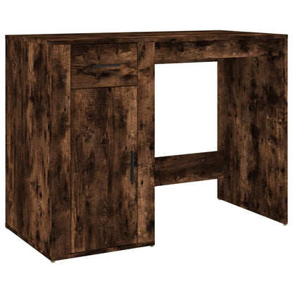 Scrivania Con Armadietto In Legno Multistrato