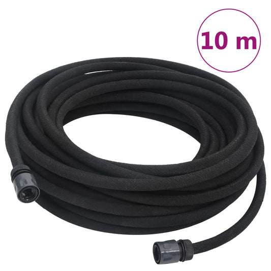 Tubo Di Irrigazione Da Giardino 0,6&quot; In Gomma Nero