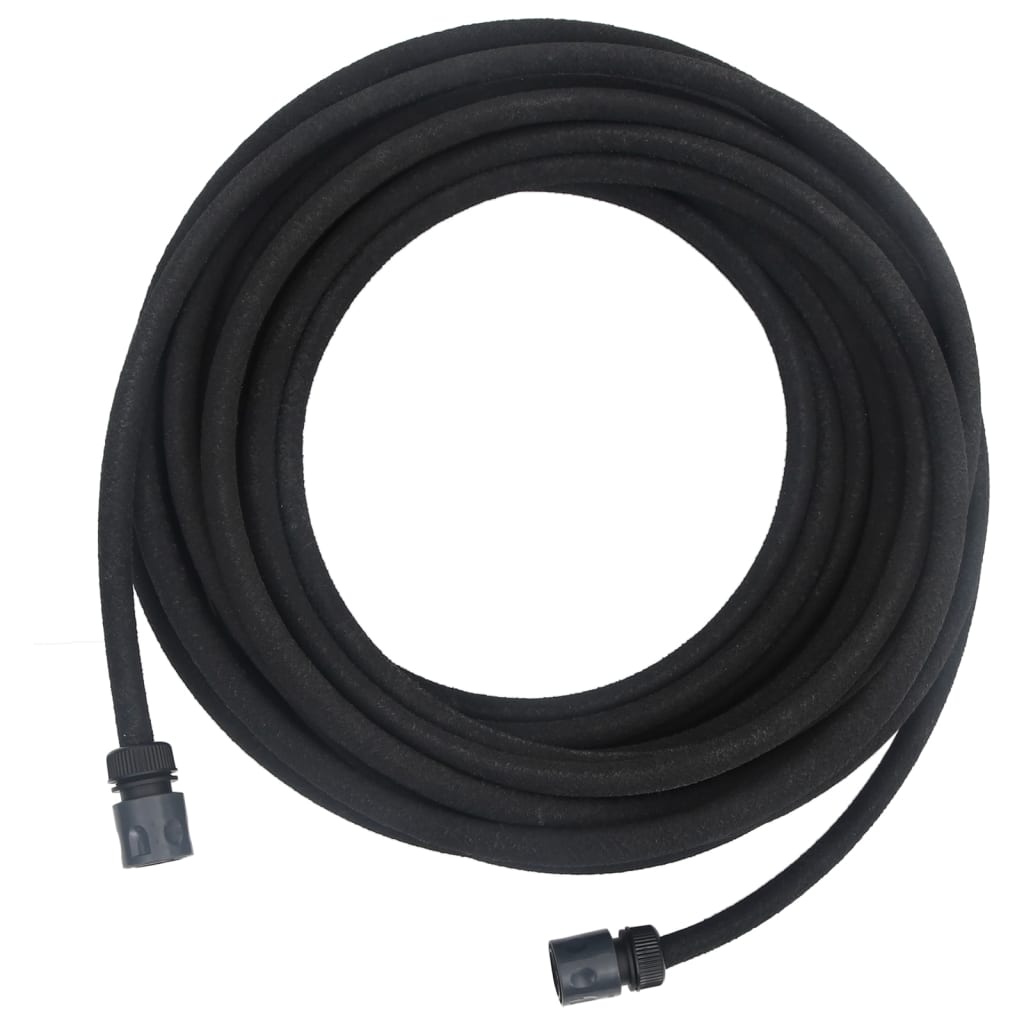 Tubo Di Irrigazione Da Giardino 0,6&quot; In Gomma Nero