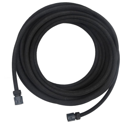 Tubo Di Irrigazione Da Giardino 0,6&quot; In Gomma Nero