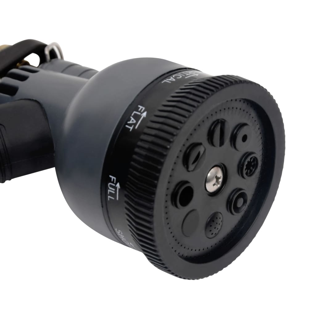 Tubo Da Giardino Con Ugello Spray Argento 20,6&quot; 22,5 M Acciaio