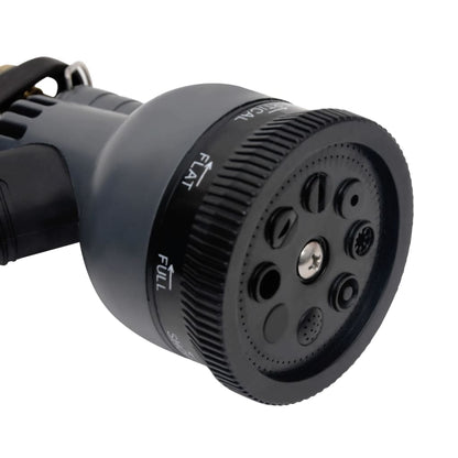 Tubo Da Giardino Con Ugello Spray Argento 20,6&quot; 22,5 M Acciaio