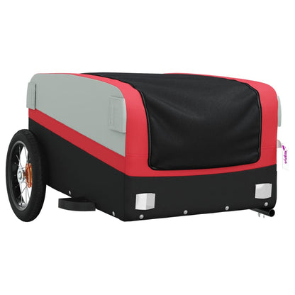 Rimorchio Da Bici Nero E 30 Kg In Ferro