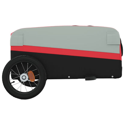 Rimorchio Da Bici Nero E 30 Kg In Ferro