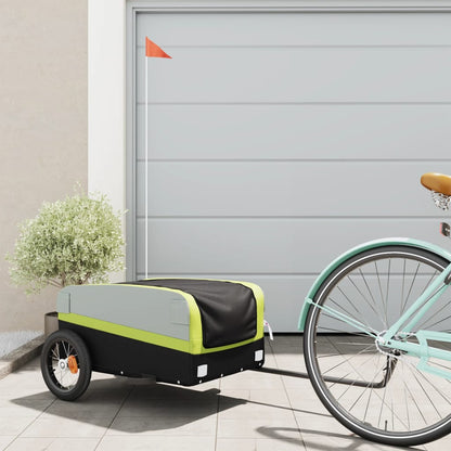 Rimorchio Da Bici Nero E 30 Kg In Ferro