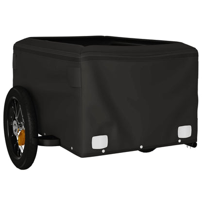 Rimorchio Da Bici Nero E 30 Kg In Ferro