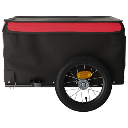 Rimorchio Da Bici Nero E 30 Kg In Ferro