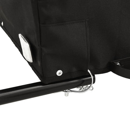 Rimorchio Da Bici Nero E 30 Kg In Ferro
