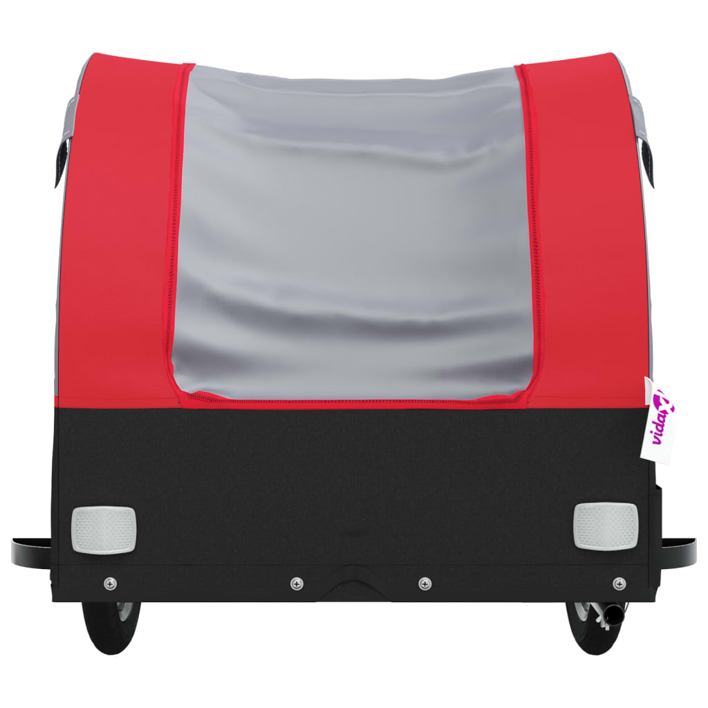 Rimorchio Da Bici Nero E 45 Kg In Ferro