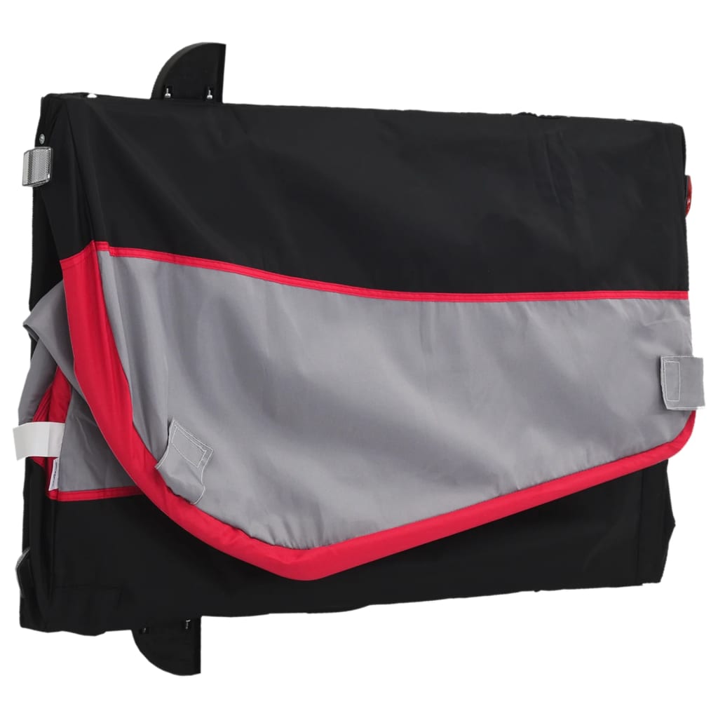 Rimorchio Da Bici Nero E 45 Kg In Ferro