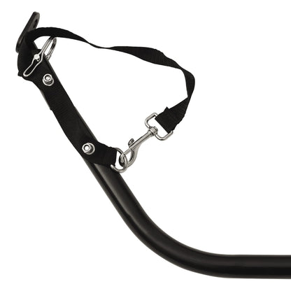 Rimorchio Da Bici Nero E 45 Kg In Ferro