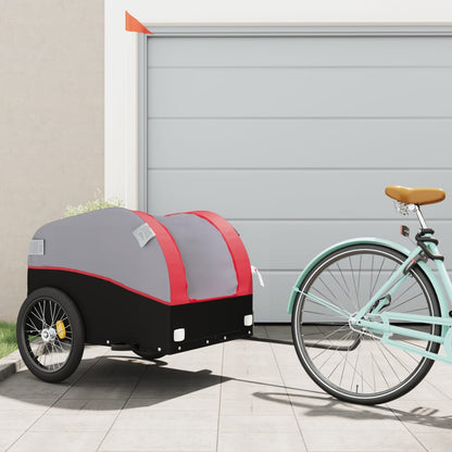 Rimorchio Da Bici Nero E 45 Kg In Ferro