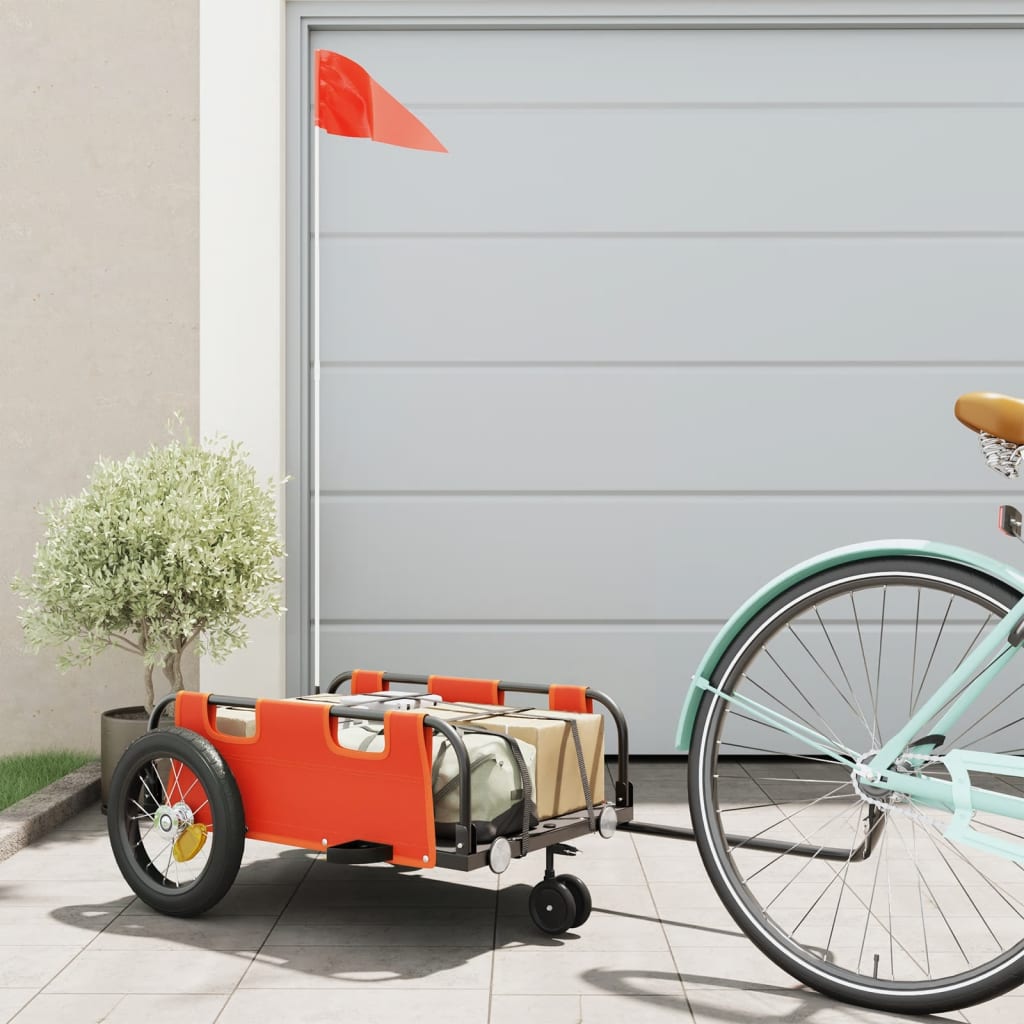 Rimorchio Da Bici Oxford E Ferro