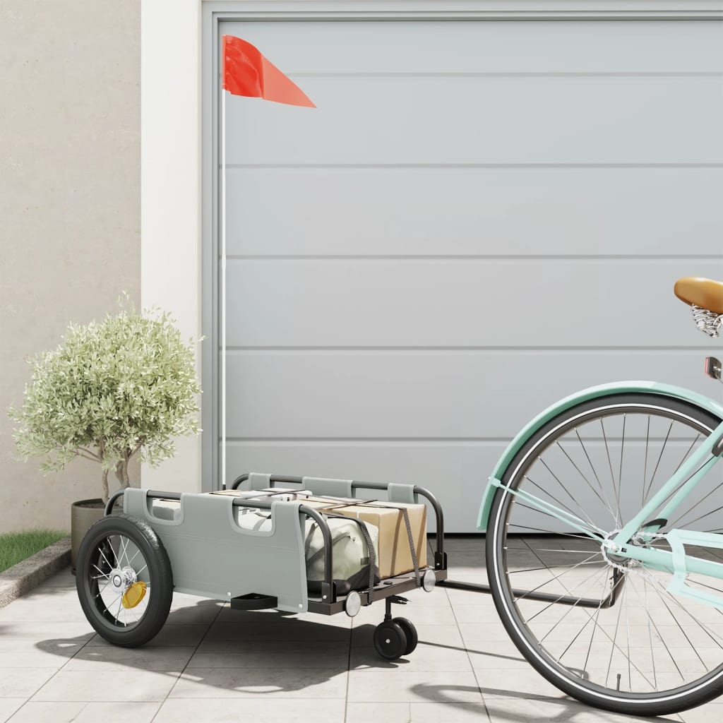 Rimorchio Da Bici Oxford E Ferro