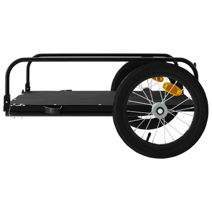 Rimorchio Da Bici Nero In Ferro