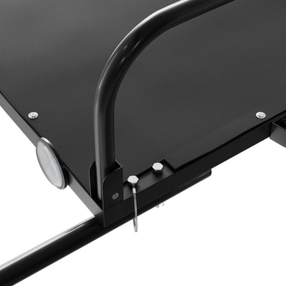 Rimorchio Da Bici Nero In Ferro
