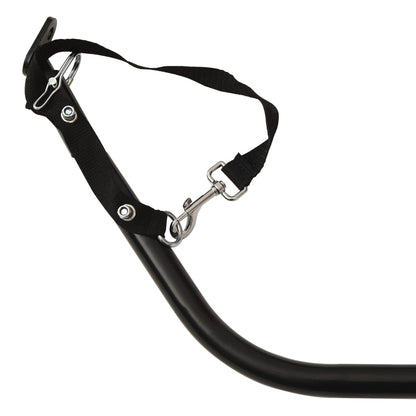 Rimorchio Da Bici Nero In Ferro