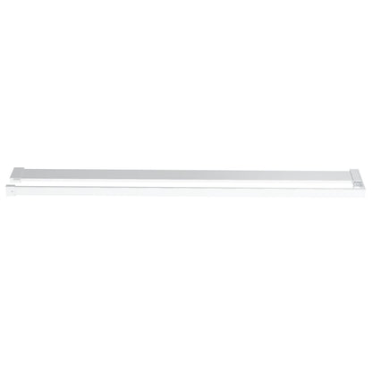 Parete Doccia Con Mensola 80X195Cm Vetro Esg E Alluminio