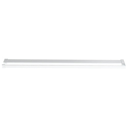 Parete Doccia Con Mensola 115X195Cm Vetro Esg E Alluminio