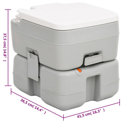 Set Toilette Da Campeggio Portatile E Tanica D'acqua