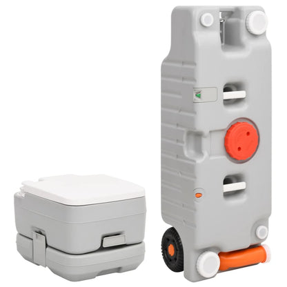 Set Toilette Da Campeggio Portatile E Tanica D'acqua