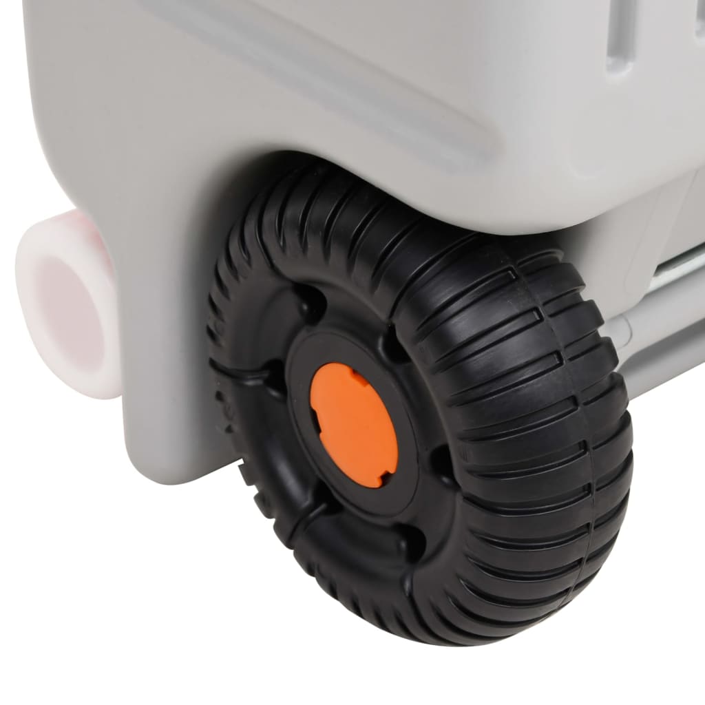 Set Supporto Lavamani Da Campeggio Portatile E Tanica D'acqua