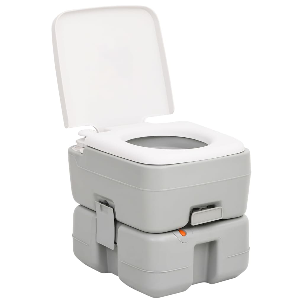 Set Toilette Da Campeggio Portatile E Supporto Lavamani