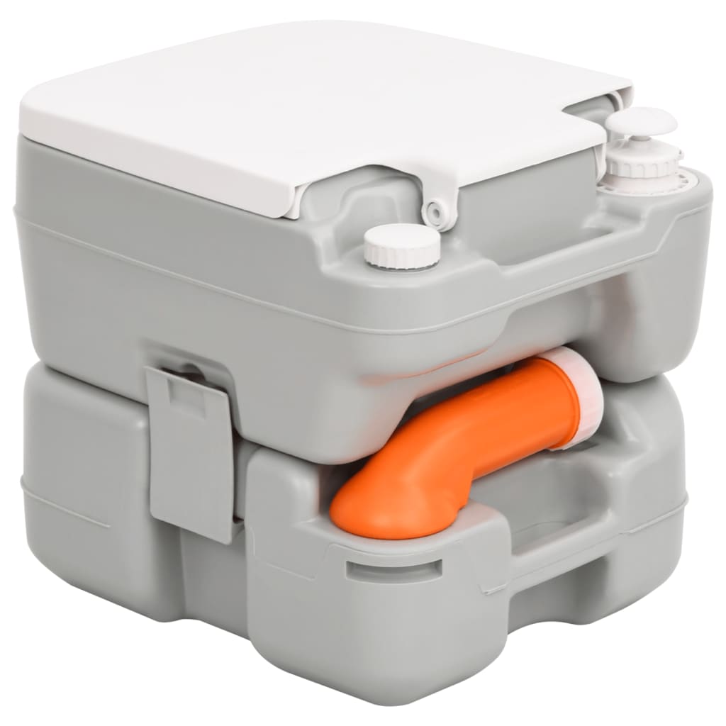 Set Toilette Da Campeggio Portatile E Supporto Lavamani
