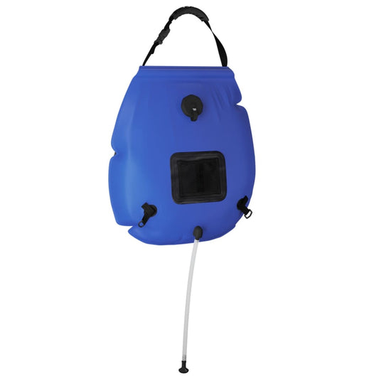 Borsa Per Doccia Da Campeggio Blu 20 L In Pvc