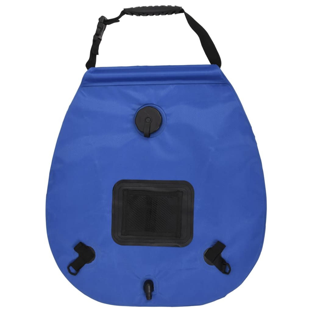 Borsa Per Doccia Da Campeggio Blu 20 L In Pvc