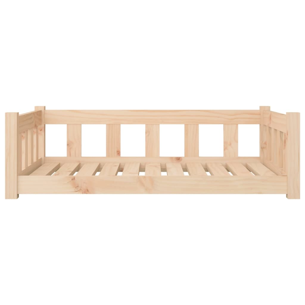 Cuccia Per Cani 95,5X65,5X28 Cm In Legno Massello Di Pino