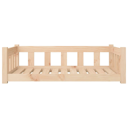 Cuccia Per Cani 95,5X65,5X28 Cm In Legno Massello Di Pino