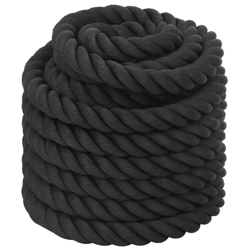 Corda Da Allenamento Nera 11 Kg In Poliestere