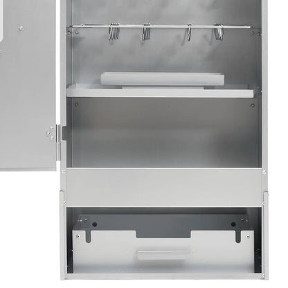 Forno Affumicatore Bbq Con Tavolino In Acciaio Zincato