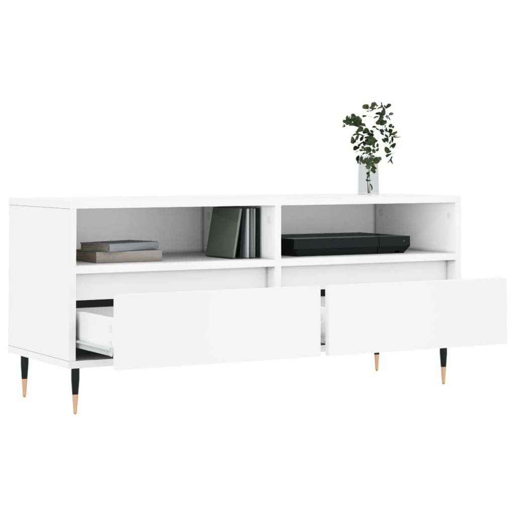 Mobile Porta Tv 100X34,5X44,5 Cm In Legno Multistrato