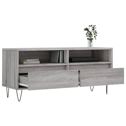 Mobile Porta Tv 100X34,5X44,5Cm Legno Multistrato