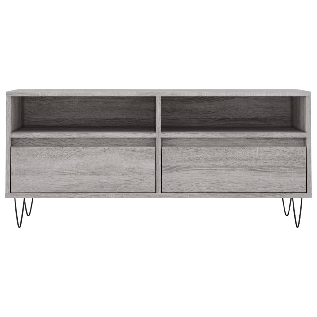 Mobile Porta Tv 100X34,5X44,5Cm Legno Multistrato