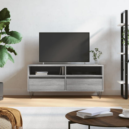 Mobile Porta Tv 100X34,5X44,5Cm Legno Multistrato