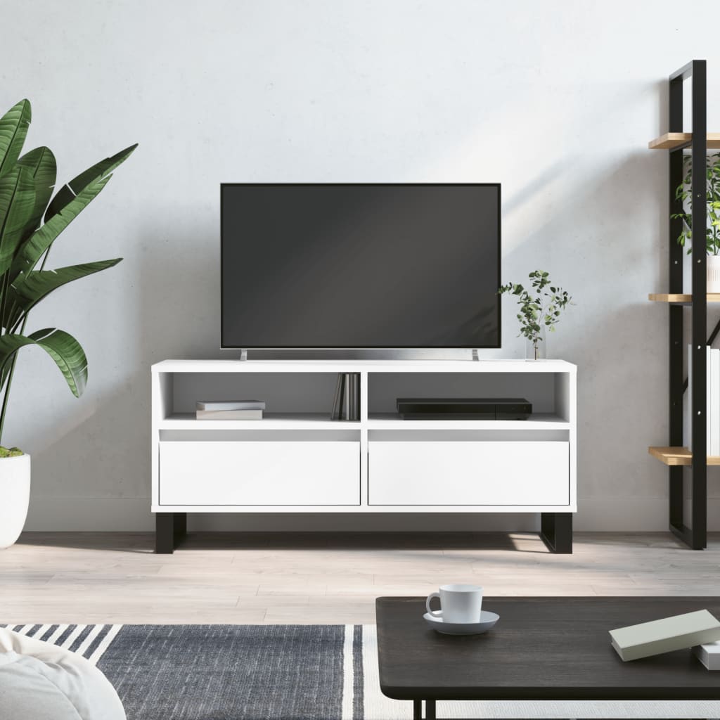 Mobile Tv 100X34,5X44,5 Cm In Legno Multistrato