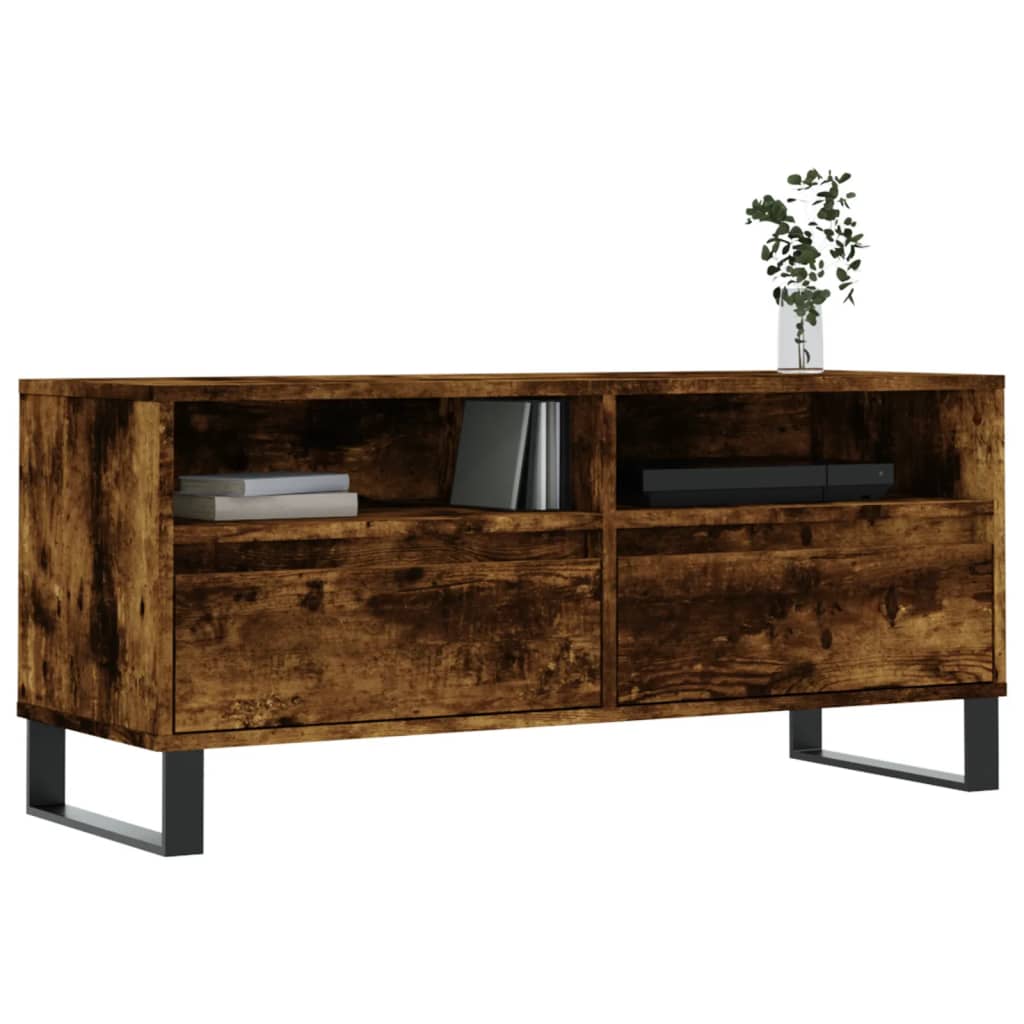 Mobile Tv 100X34,5X44,5 Cm In Legno Multistrato