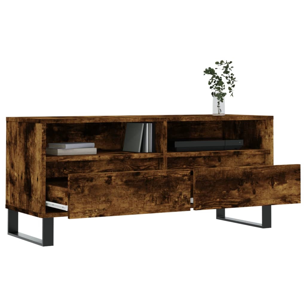 Mobile Tv 100X34,5X44,5 Cm In Legno Multistrato
