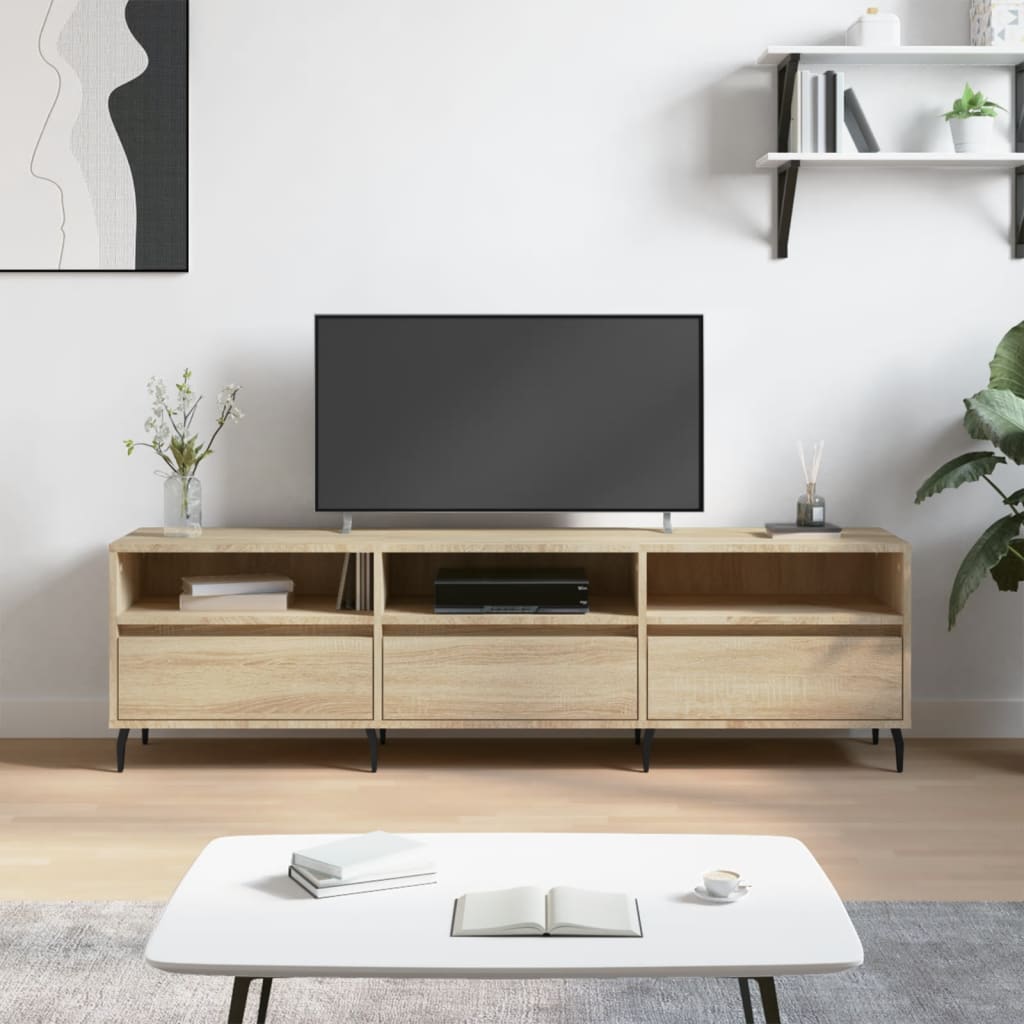 Mobile Porta Tv 150X30X44,5 Cm Legno Multistrato