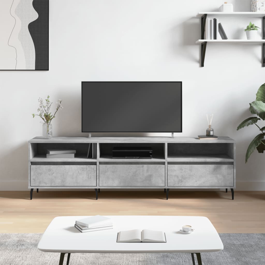 Mobile Porta Tv 150X30X44,5 Cm Legno Multistrato