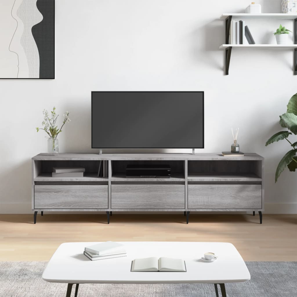 Mobile Porta Tv 150X30X44,5 Cm Legno Multistrato