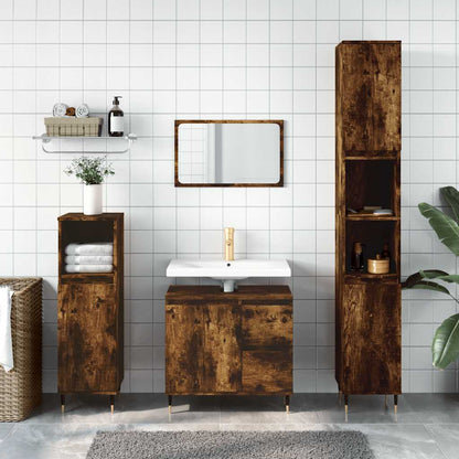 Armadietto Da Bagno 65X33X60Cm In Truciolato