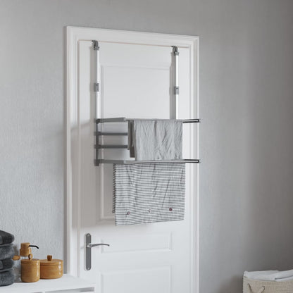 Stendino Per Balcone 89X25X(60-95) Cm In Alluminio