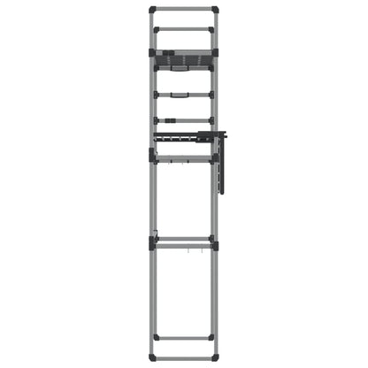 Scaffale Per Lavatrice 77X52X192 Cm In Alluminio