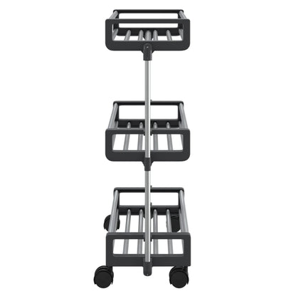 Carrello Portaoggetti 59X20X75 Cm In Alluminio