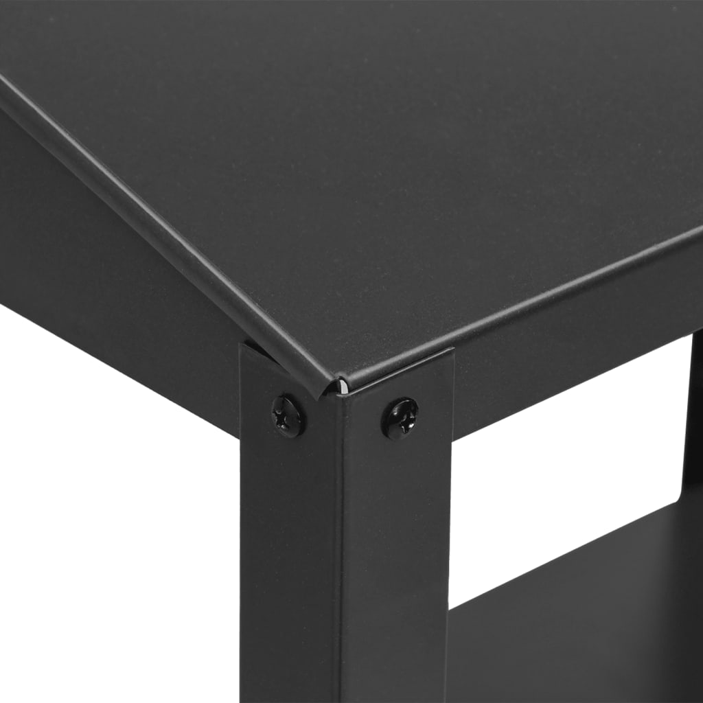 Supporto Per Piante Antracite 56,5X54,5X100 Cm Acciaio Zincato